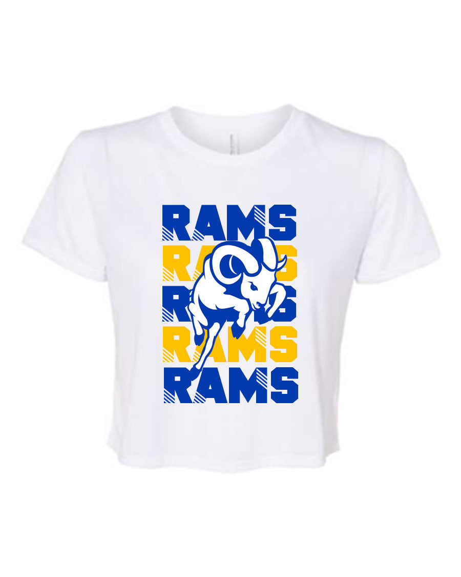 Sussex Middle Design 6 Crop Top