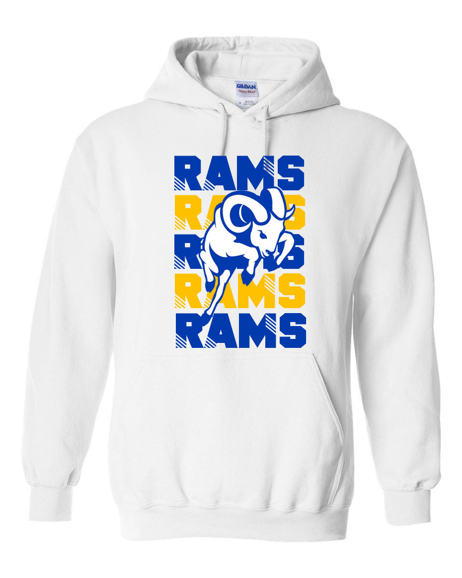 Sussex Middle Design 6 Hooded Sweatshirt