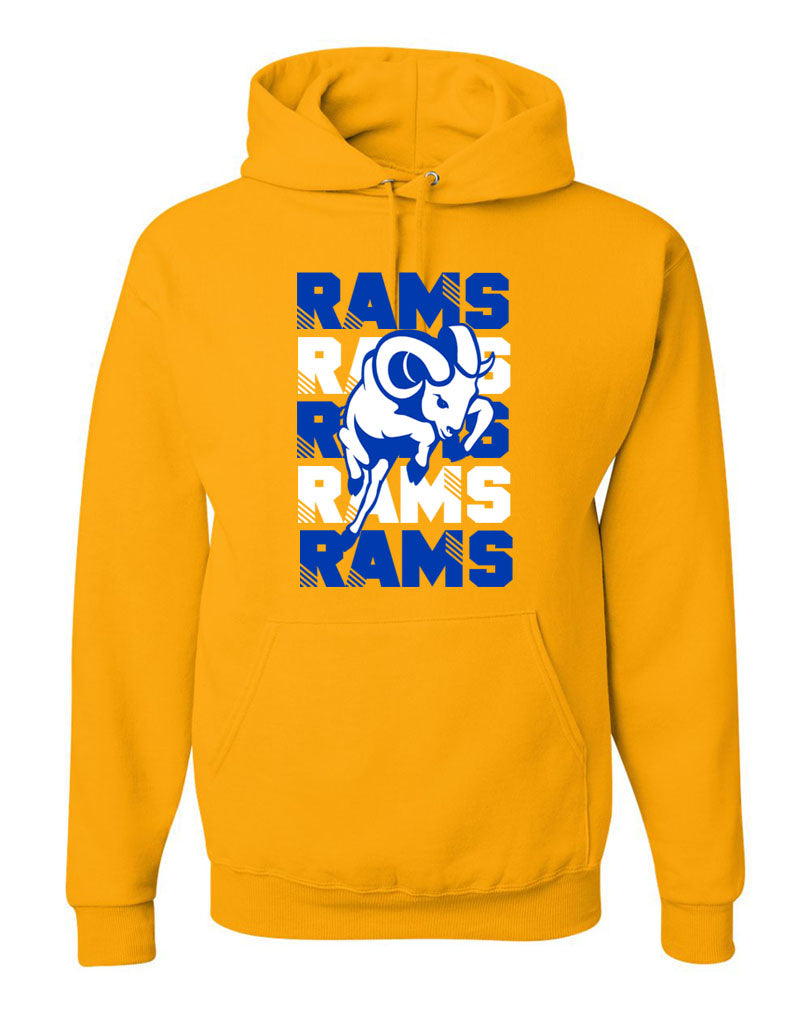 Sussex Middle Design 6 Hooded Sweatshirt