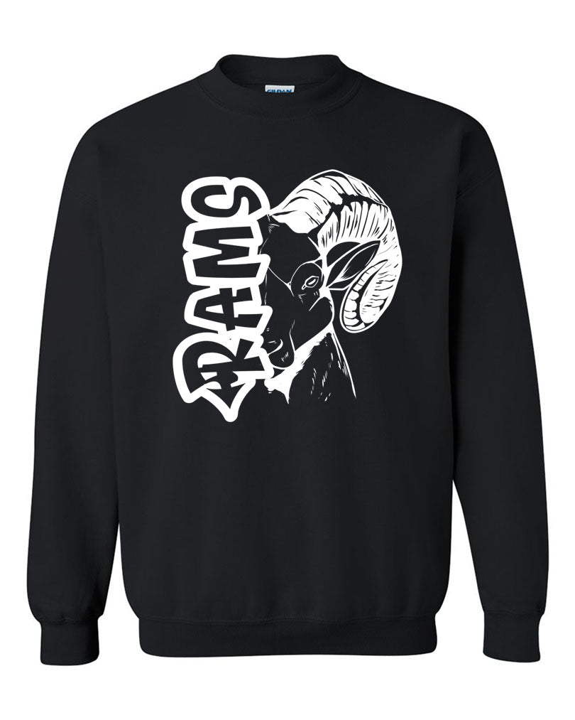 Sussex Middle Design 7 non hooded sweatshirt