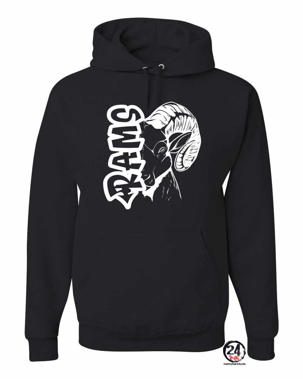 Sussex Middle Design 7 Hooded Sweatshirt