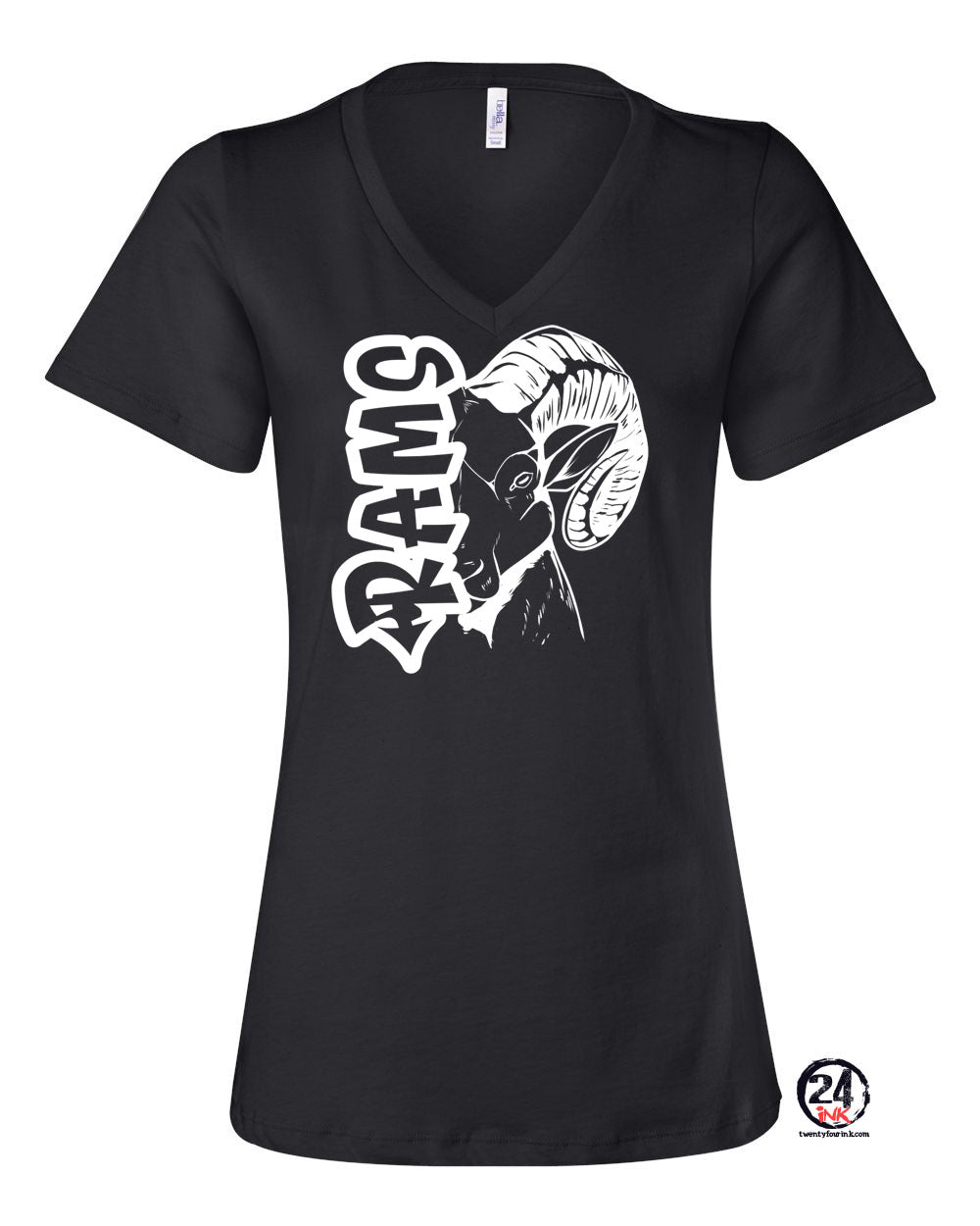 Sussex Middle Design 7 V-neck T-Shirt