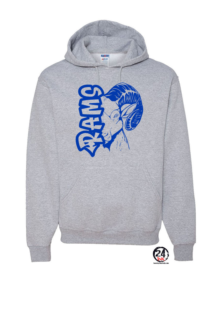 Sussex Middle Design 7 Hooded Sweatshirt