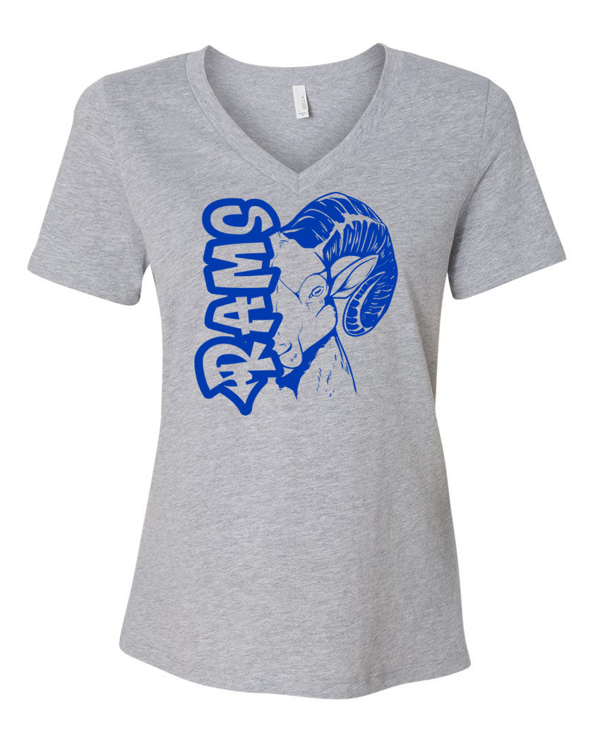 Sussex Middle Design 7 V-neck T-Shirt