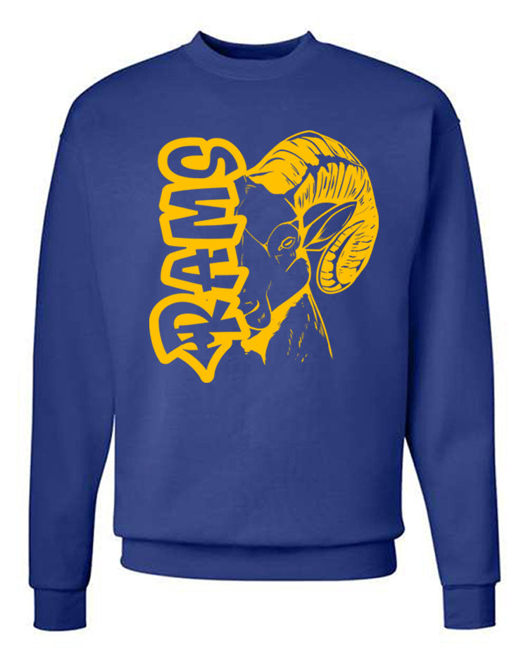 Sussex Middle Design 7 non hooded sweatshirt