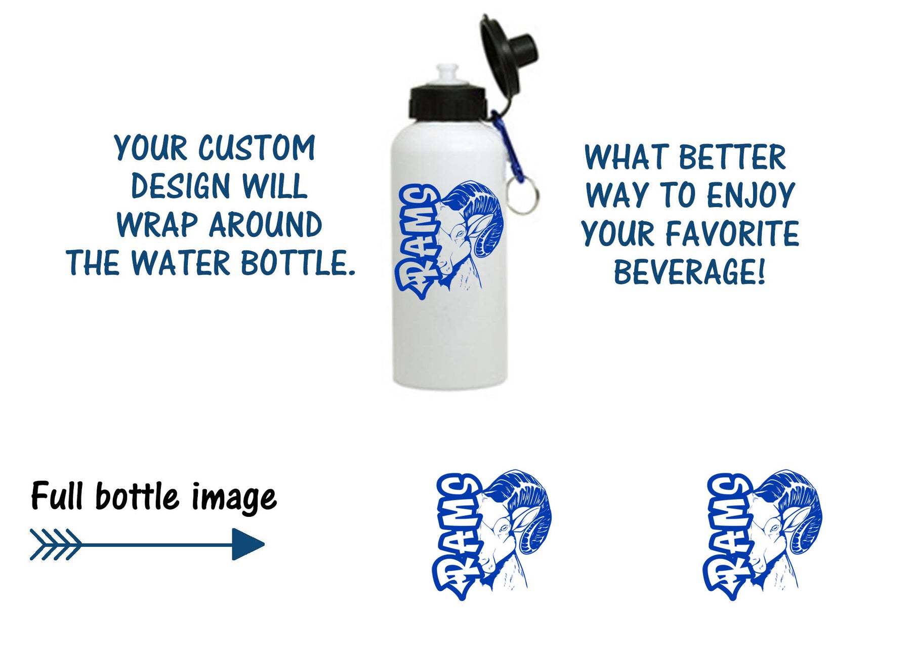 Sussex Middle Design 7 Water Bottle