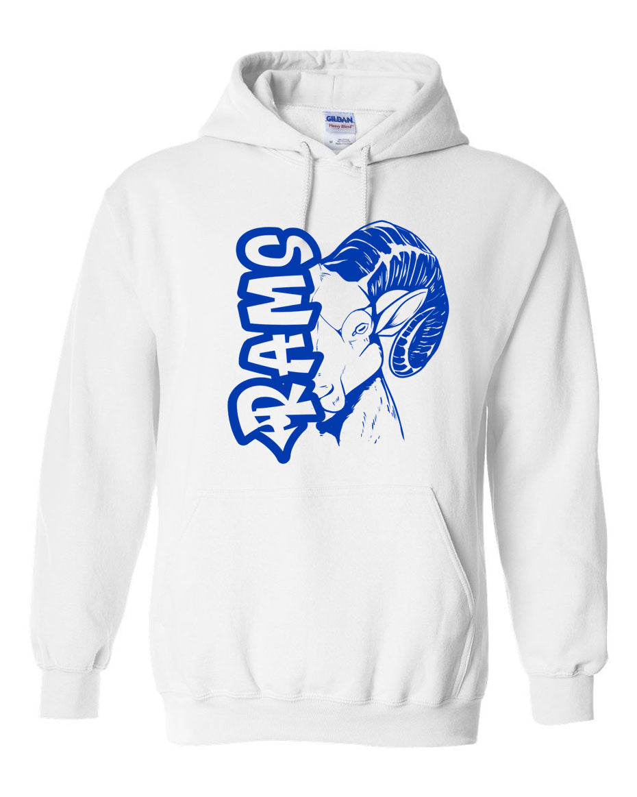 Sussex Middle Design 7 Hooded Sweatshirt