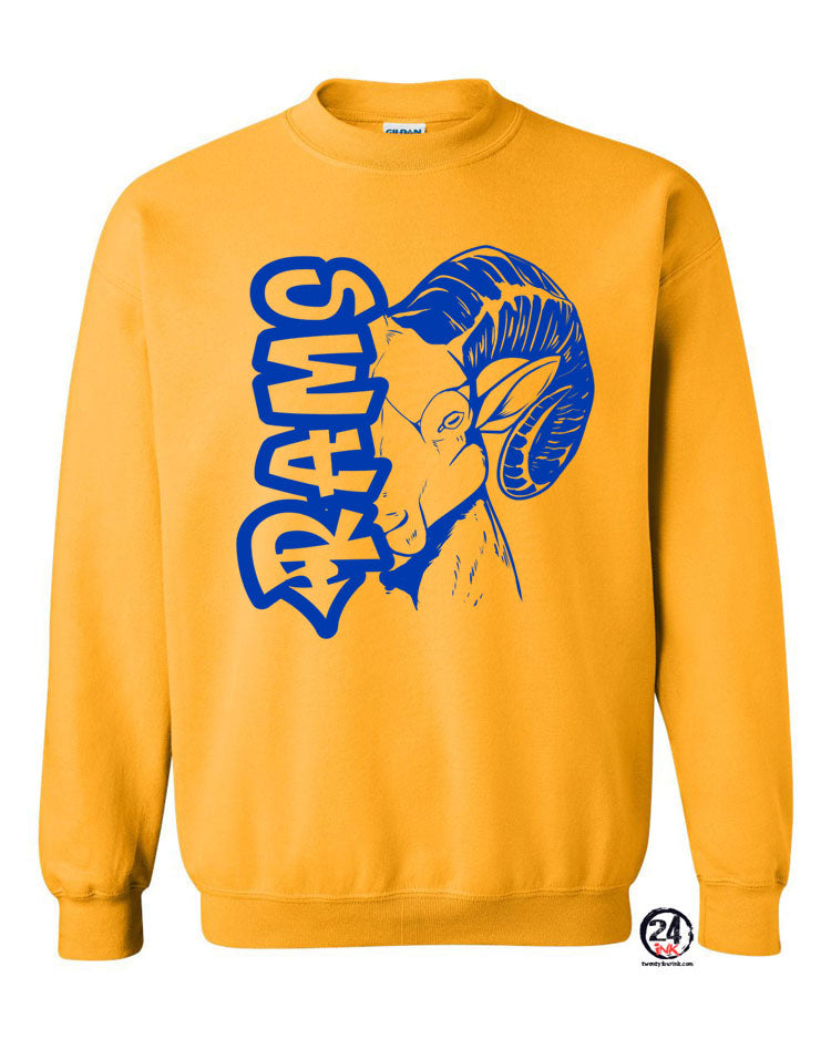 Sussex Middle Design 7 non hooded sweatshirt