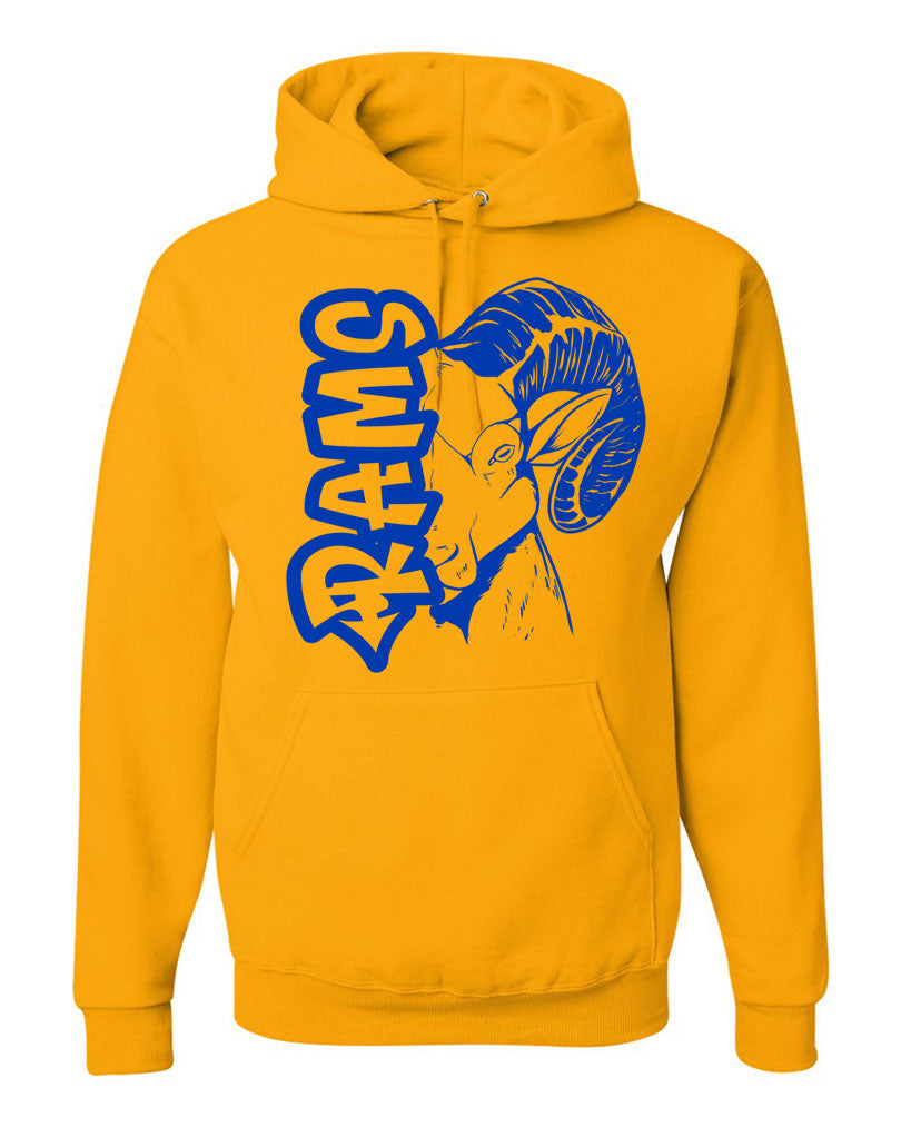 Sussex Middle Design 7 Hooded Sweatshirt