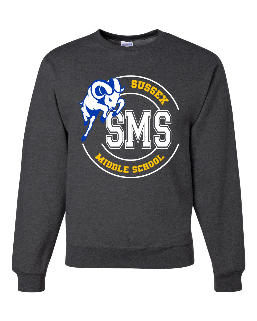 Sussex Middle Design 5 non hooded sweatshirt