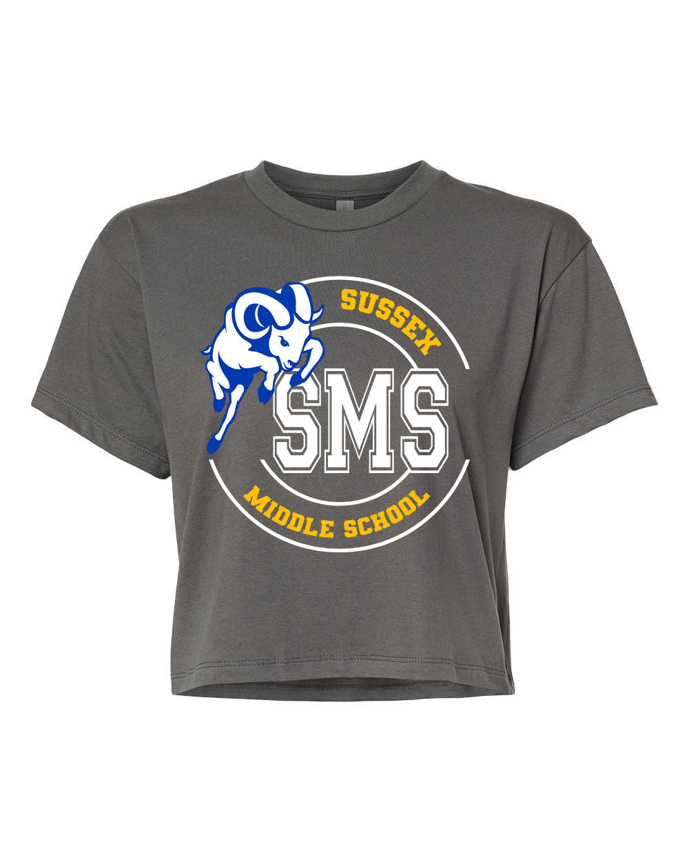 Sussex Middle Design 5 Crop Top
