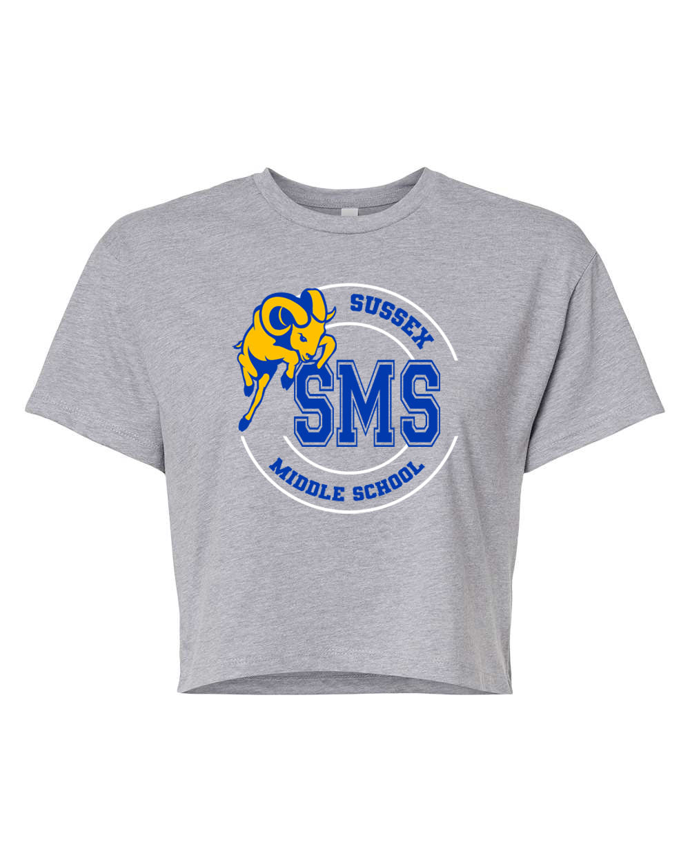 Sussex Middle Design 5 Crop Top