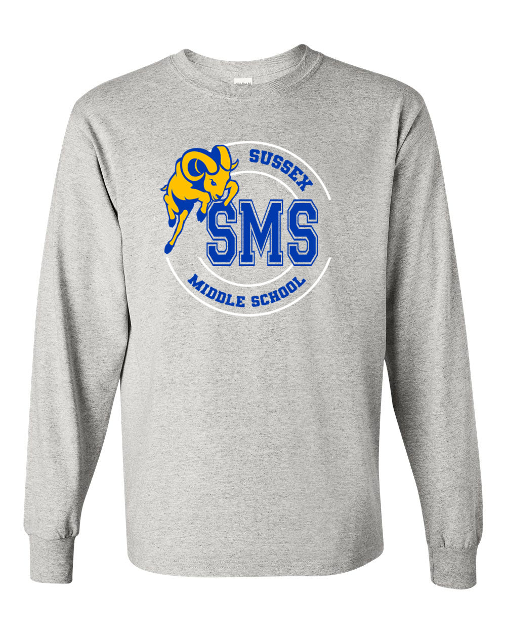 Sussex Middle Design 5 Long Sleeve Shirt