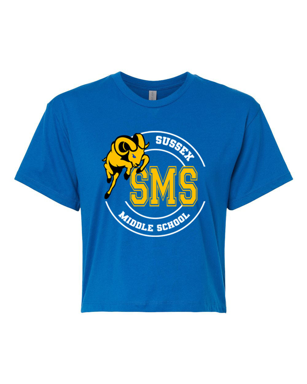 Sussex Middle Design 5 Crop Top