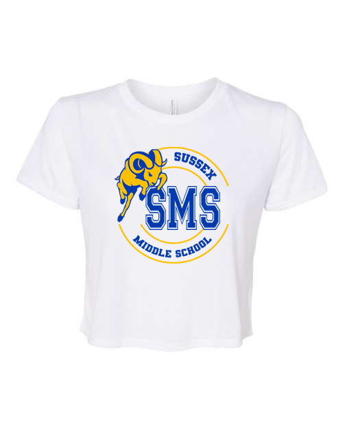 Sussex Middle Design 5 Crop Top