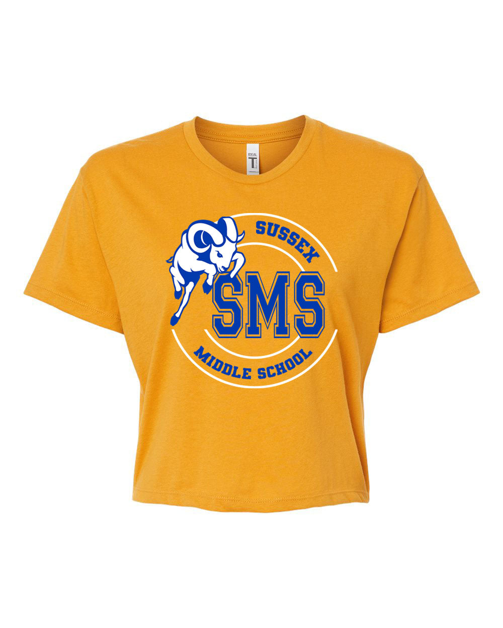 Sussex Middle Design 5 Crop Top