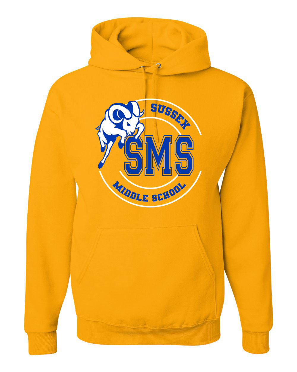 Sussex Middle Design 5 Hooded Sweatshirt