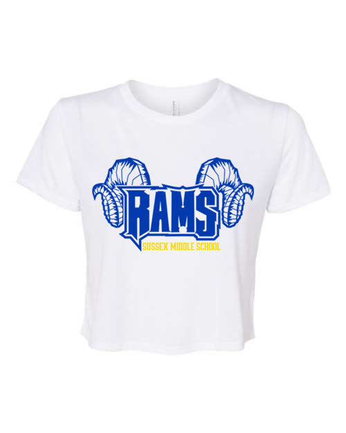 Sussex Middle Design 1 Crop Top