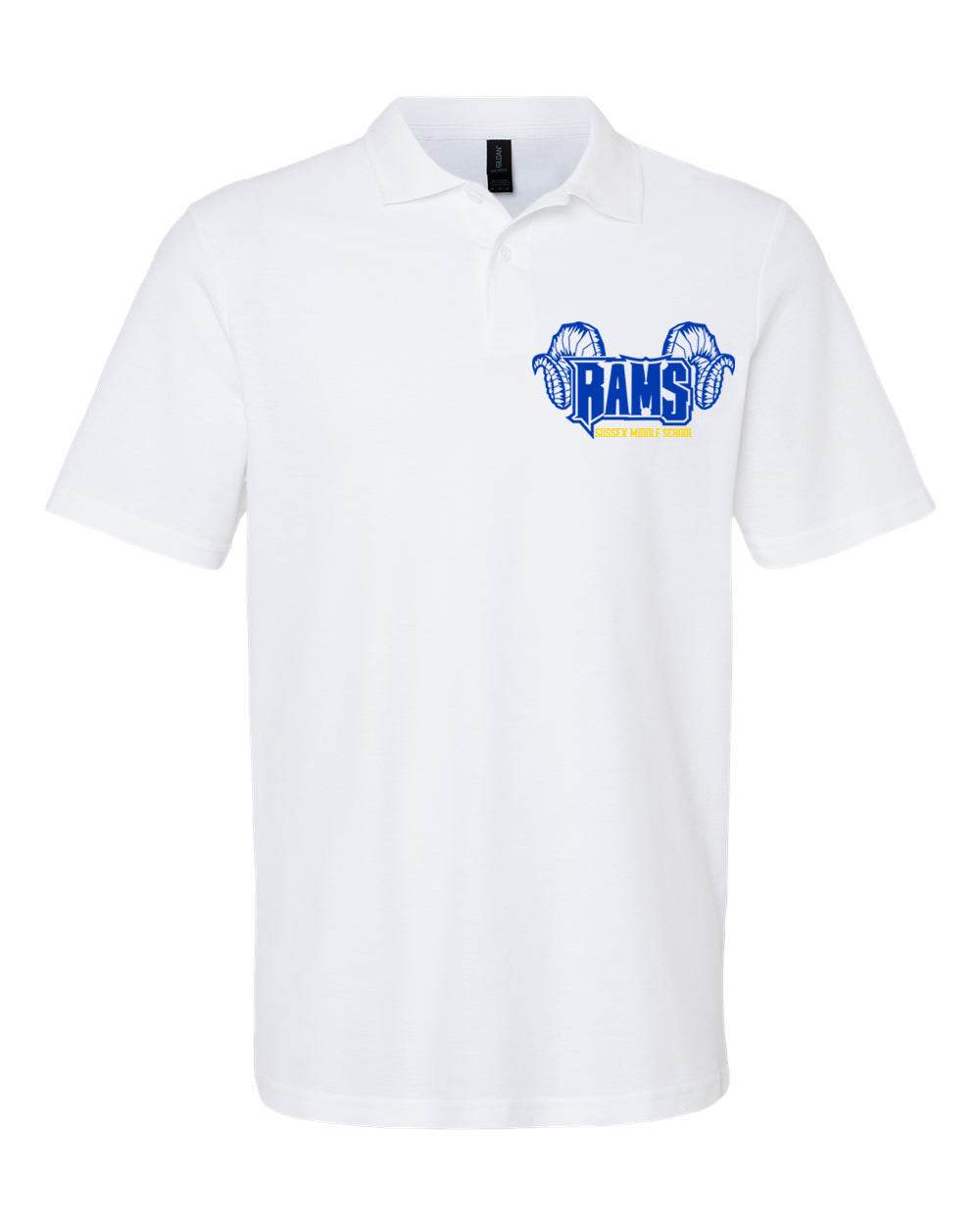 Sussex Middle design 1 Polo T-Shirt