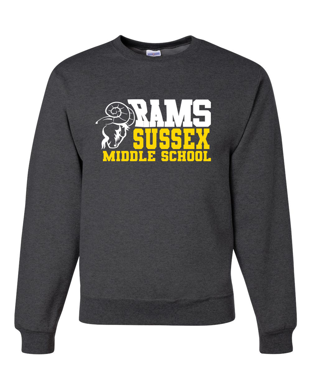 Sussex Middle Design 2 non hooded sweatshirt