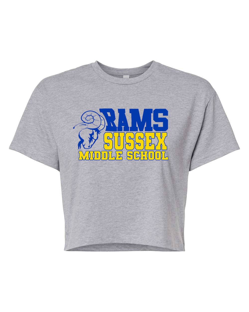 Sussex Middle Design 2 Crop Top