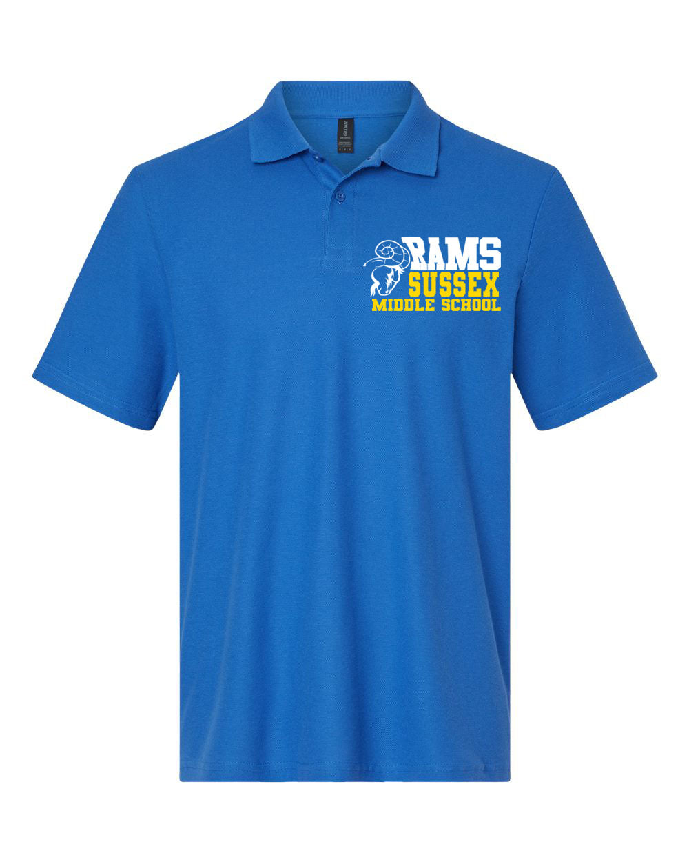 Sussex Middle design 2 Polo T-Shirt