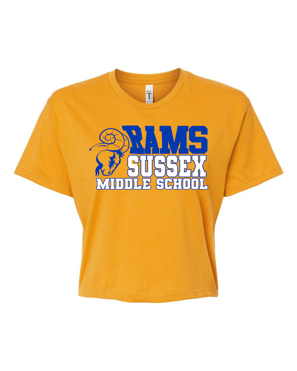 Sussex Middle Design 2 Crop Top