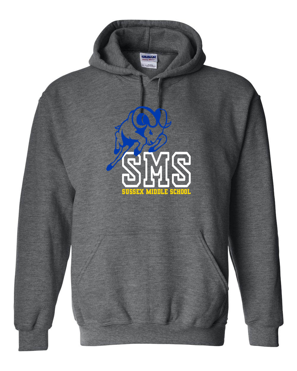 Sussex Middle Design 3 Hooded Sweatshirt