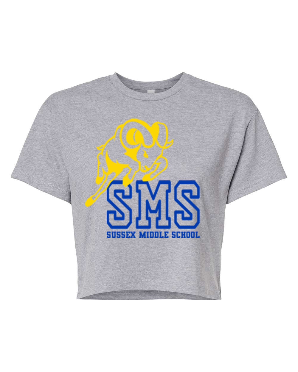 Sussex Middle Design 3 Crop Top