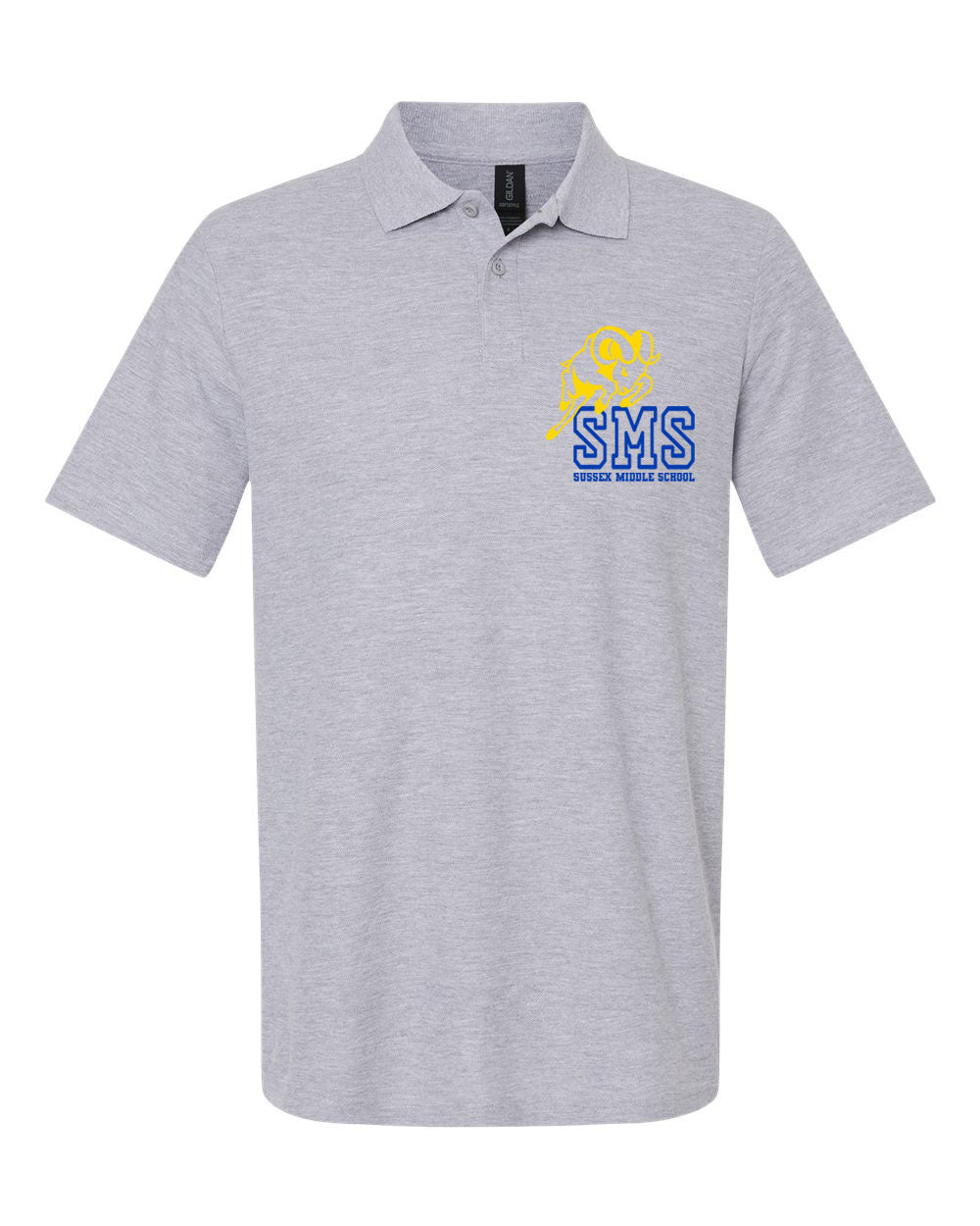 Sussex Middle design 3 Polo T-Shirt
