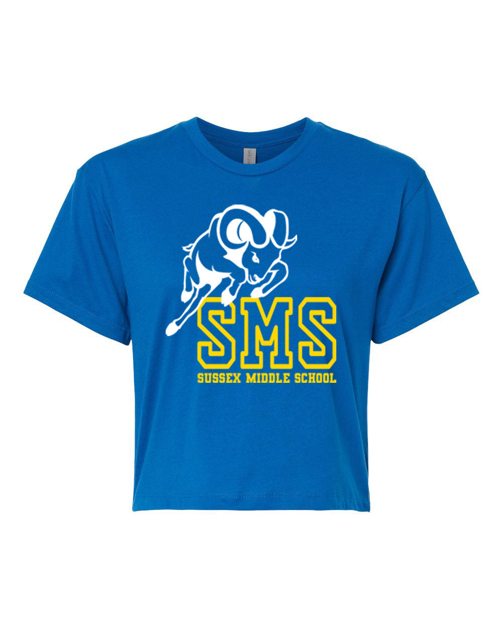 Sussex Middle Design 3 Crop Top