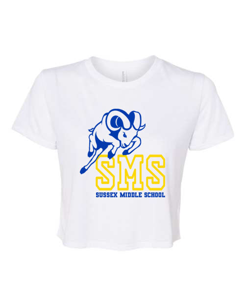 Sussex Middle Design 3 Crop Top