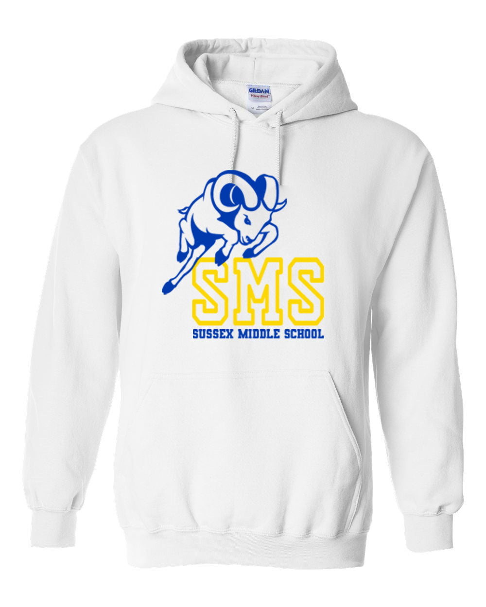 Sussex Middle Design 3 Hooded Sweatshirt