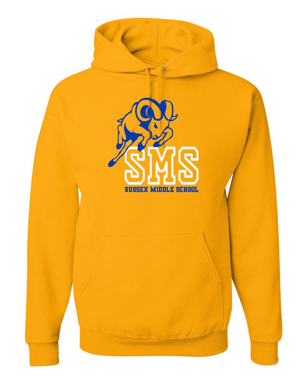 Sussex Middle Design 3 Hooded Sweatshirt
