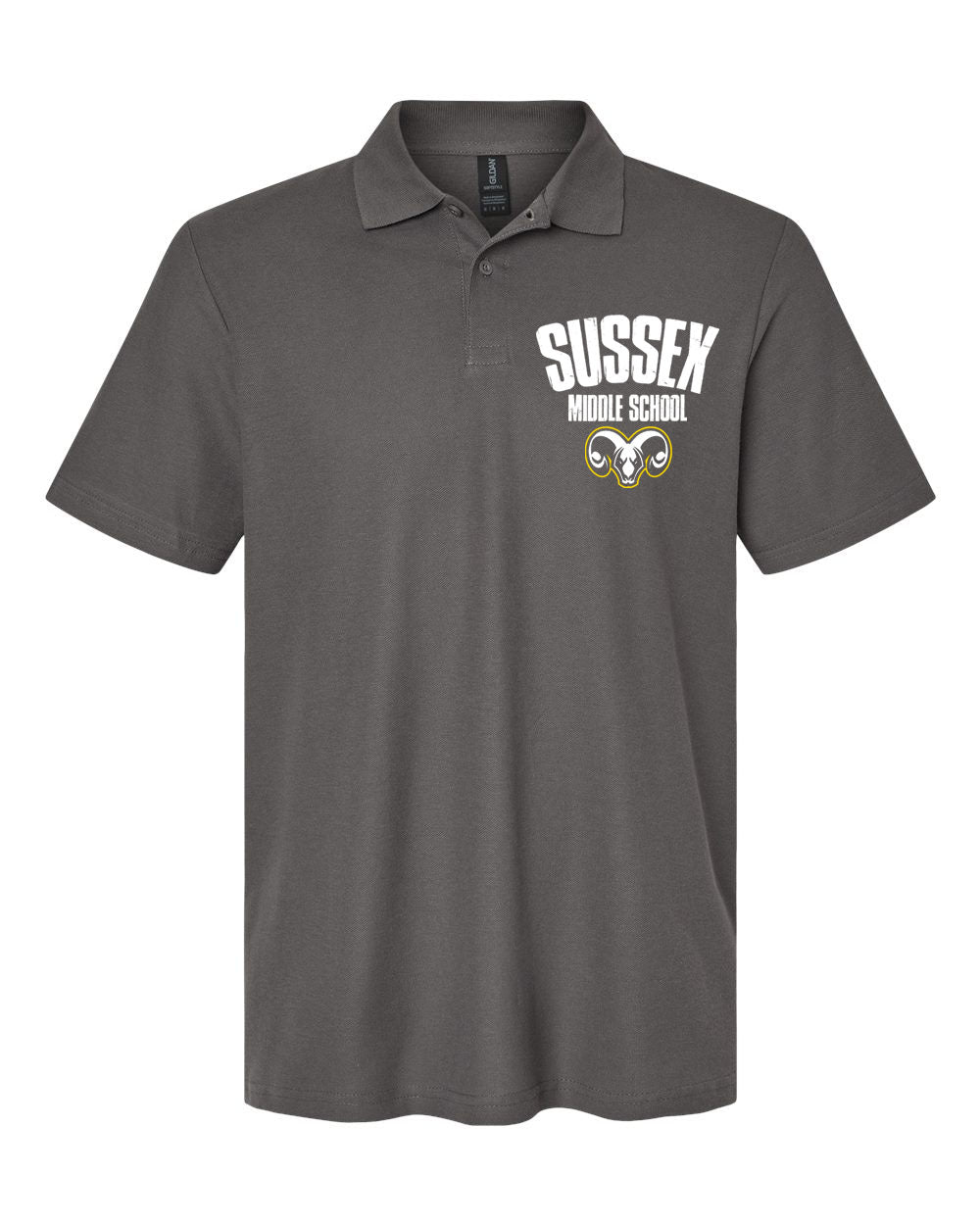 Sussex Middle design 4 Polo T-Shirt