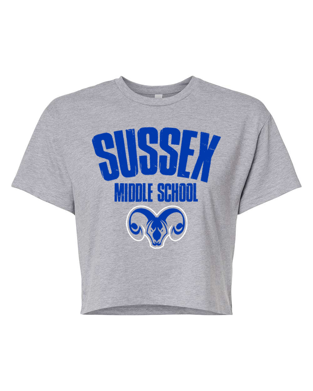 Sussex Middle Design 4 Crop Top