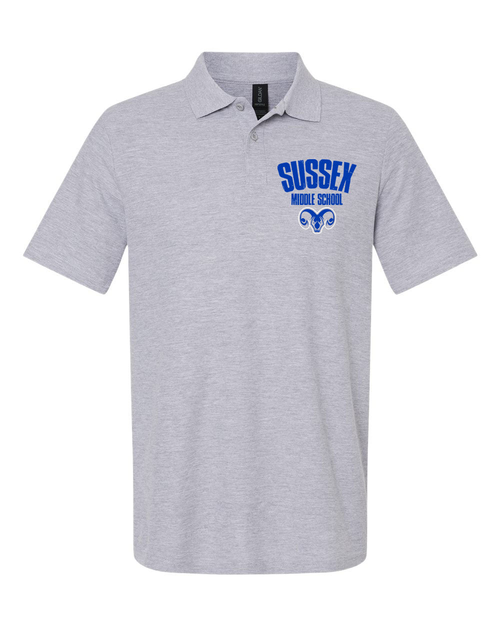 Sussex Middle design 4 Polo T-Shirt
