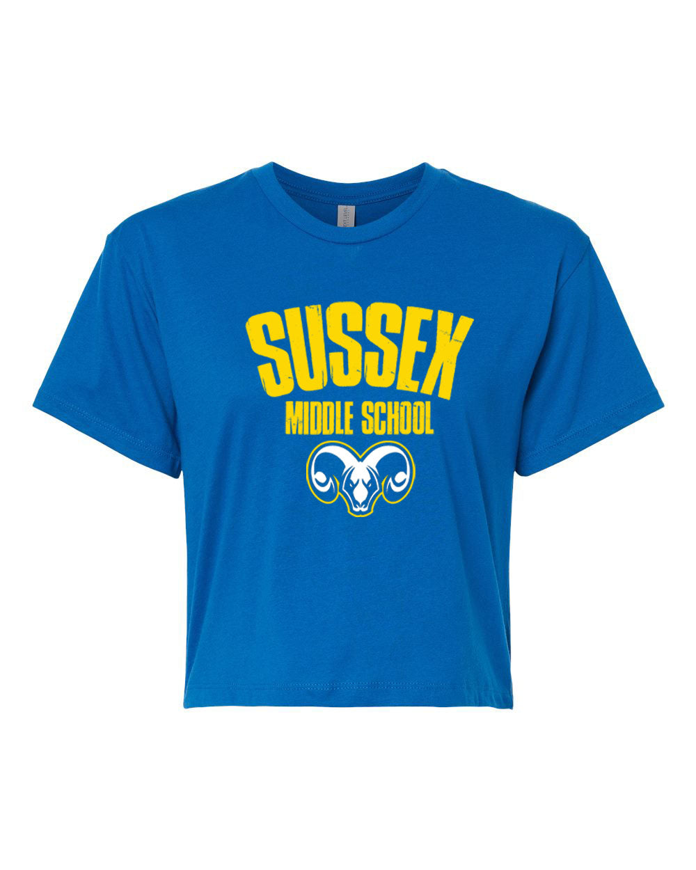 Sussex Middle Design 4 Crop Top