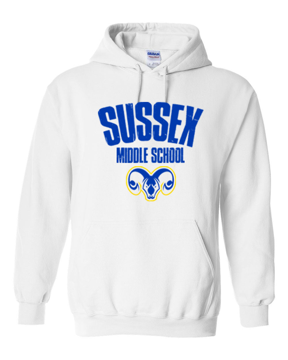 Sussex Middle Design 4 Hooded Sweatshirt