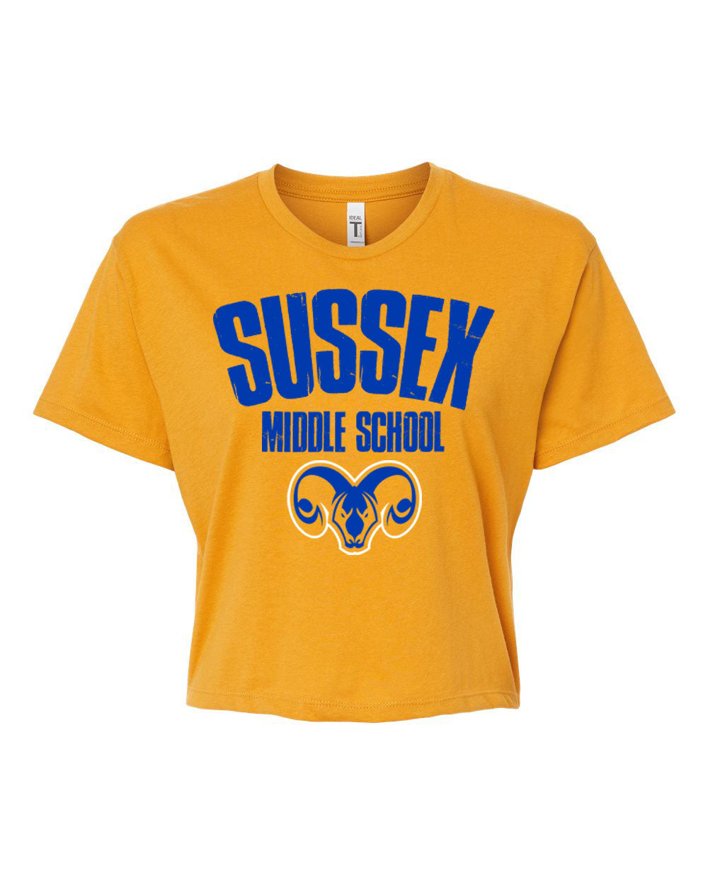 Sussex Middle Design 4 Crop Top