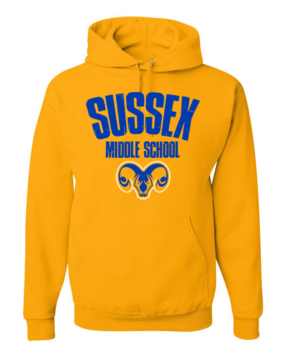Sussex Middle Design 4 Hooded Sweatshirt