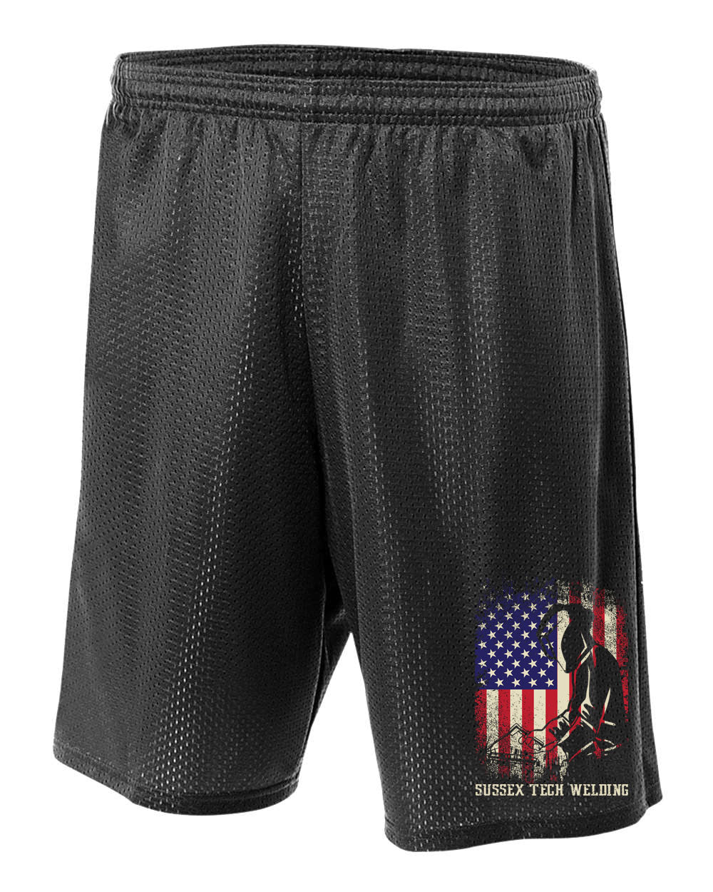 Sussex Tech Welding Design 5 Mesh Shorts