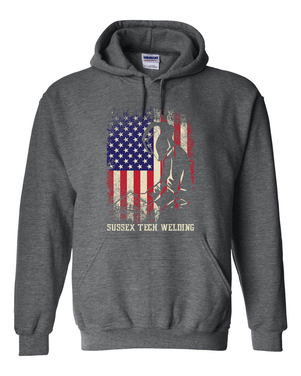 Sussex Tech Welding Design 5 Hooded Sweatshirt