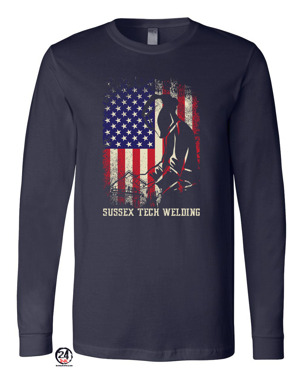 Sussex Tech Welding design 5 Long Sleeve Shirt