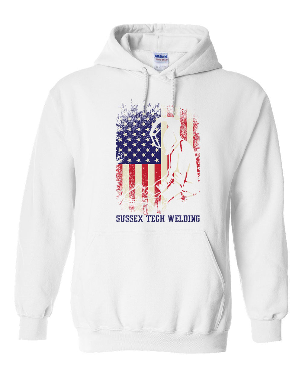 Sussex Tech Welding Design 5 Hooded Sweatshirt