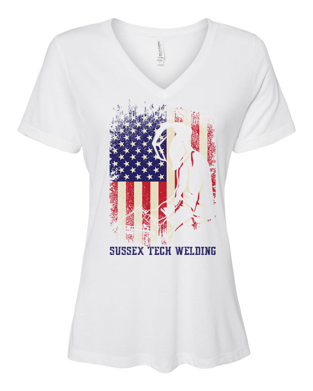 Sussex Tech Welding Design 5 V-Neck