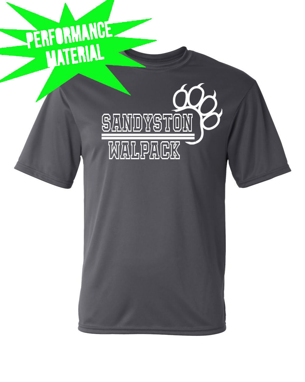 Sandyston Walpack Performance Material T-Shirt Design 16