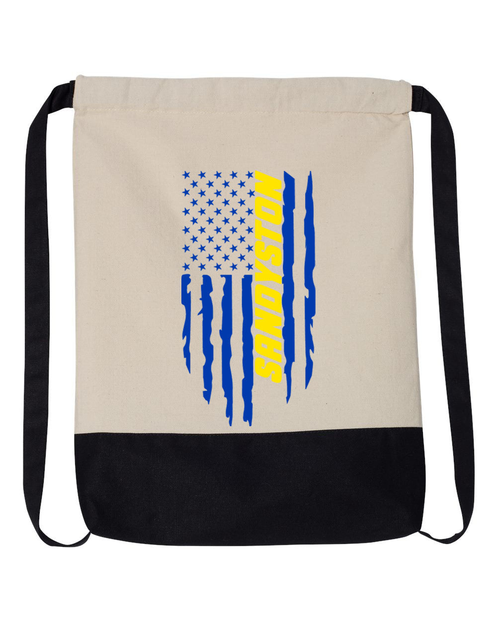 Sandyston Walpack design 17 Drawstring Bag