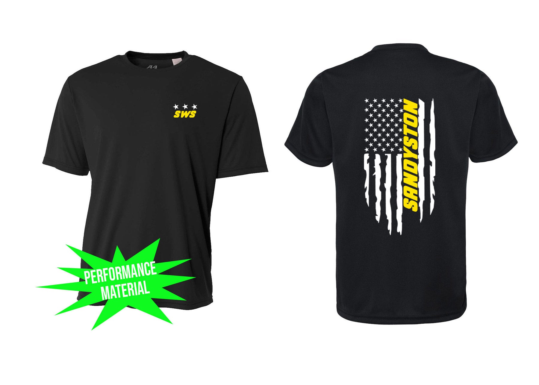 Sandyston Walpack Performance Material T-Shirt Design 17