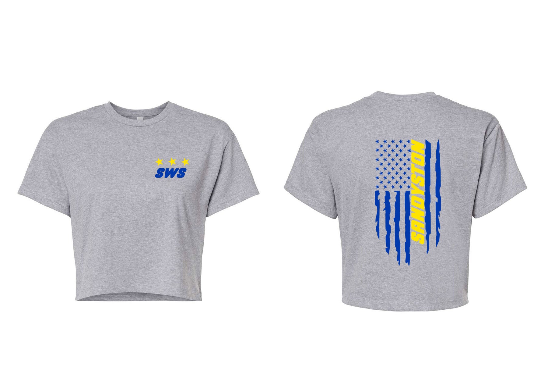 Sandyston Walpack Design 17 Crop Top